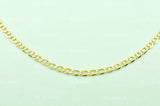 14K Solid Yellow Gold Gucci Mariner Chain Necklace #6243-6247